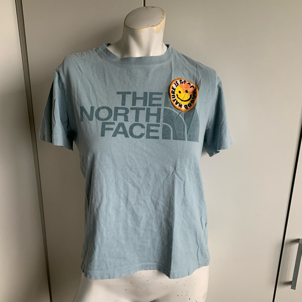 The North Face Nature is Good blue Womens size small T-shirt